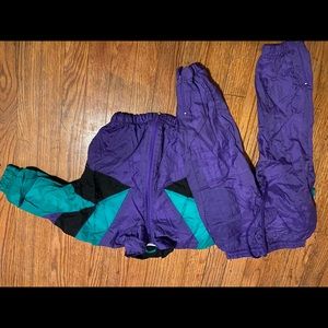 Kids Vintage windbreaker suit